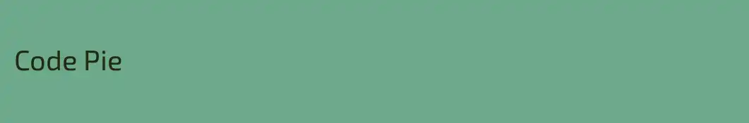 Code Pie